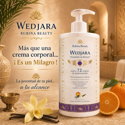WEDJARA LOCIÓN CORPORAL - RUBINA BEAUTY