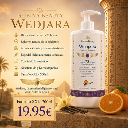 WEDJARA LOCIÓN CORPORAL - RUBINA BEAUTY