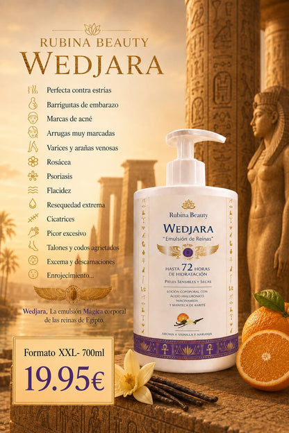 WEDJARA LOCIÓN CORPORAL - RUBINA BEAUTY
