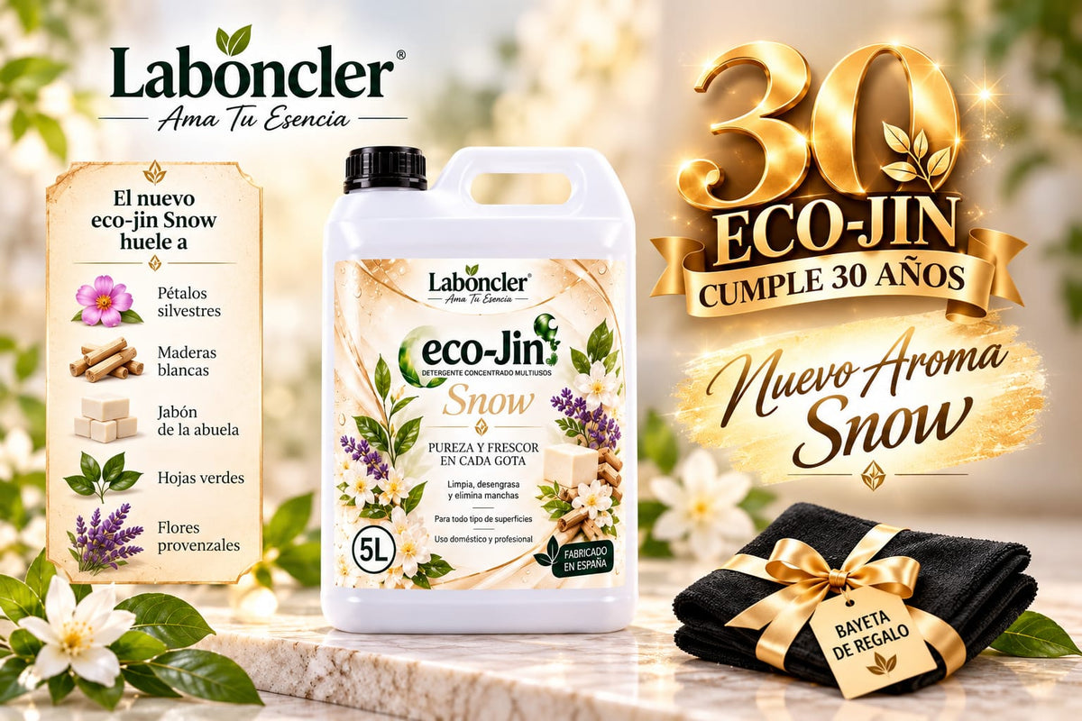 ECO-JIN SNOW GARRAFA 5L + BAYETA NEGRA DE REGALO