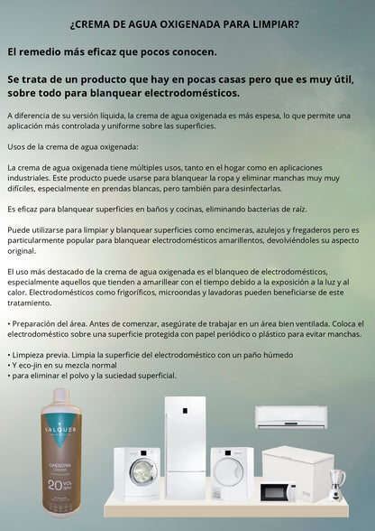 CREMA OXIDANTE 20 VOL. - 6% - 1 LITRO