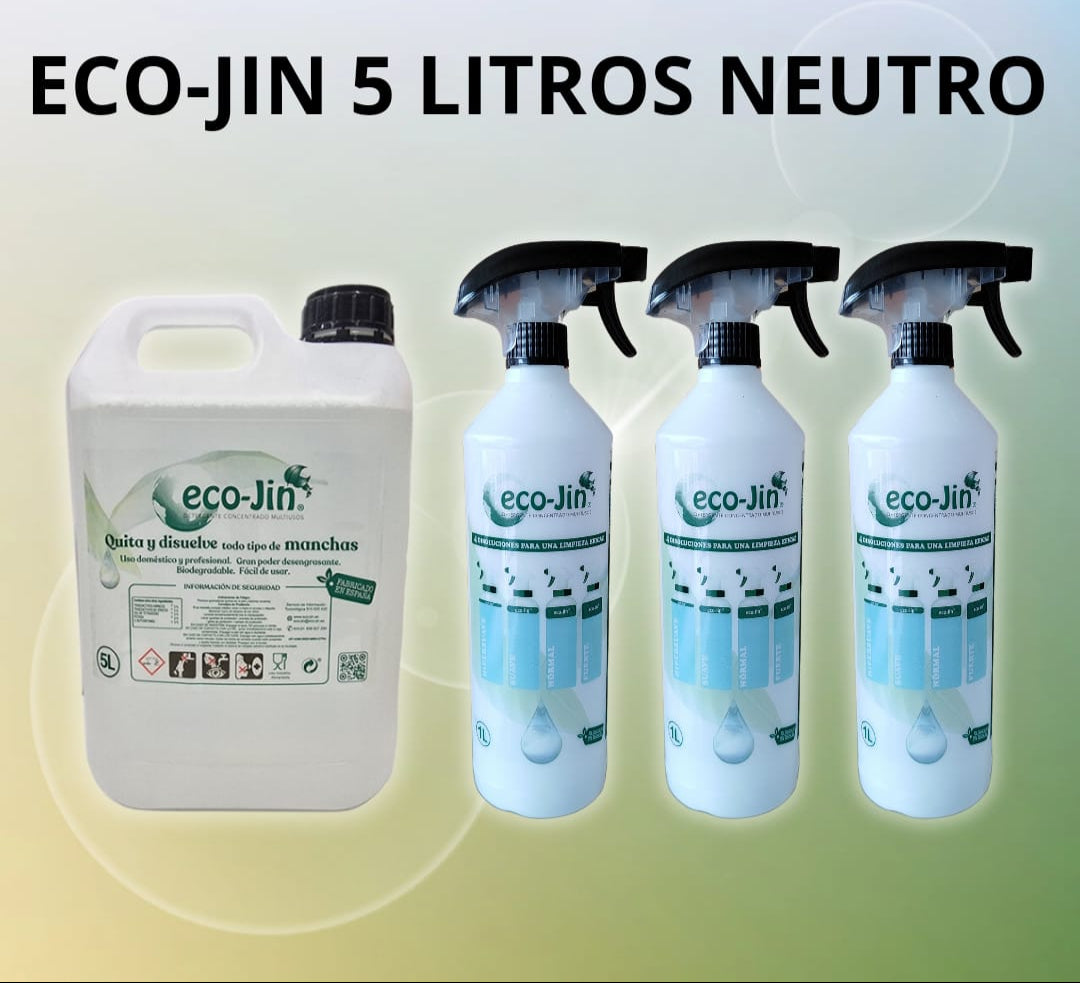 ECO-JIN 5L (a elegir) + 3 DIFUSORES
