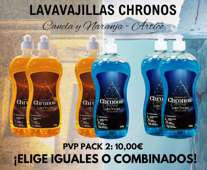 LAVAVAJILLAS MANUAL CHRONOS - PACK 2 UDS.