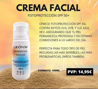 CREMA FACIAL FOTOPROTECCIÓN SPF 50+ - 100ML