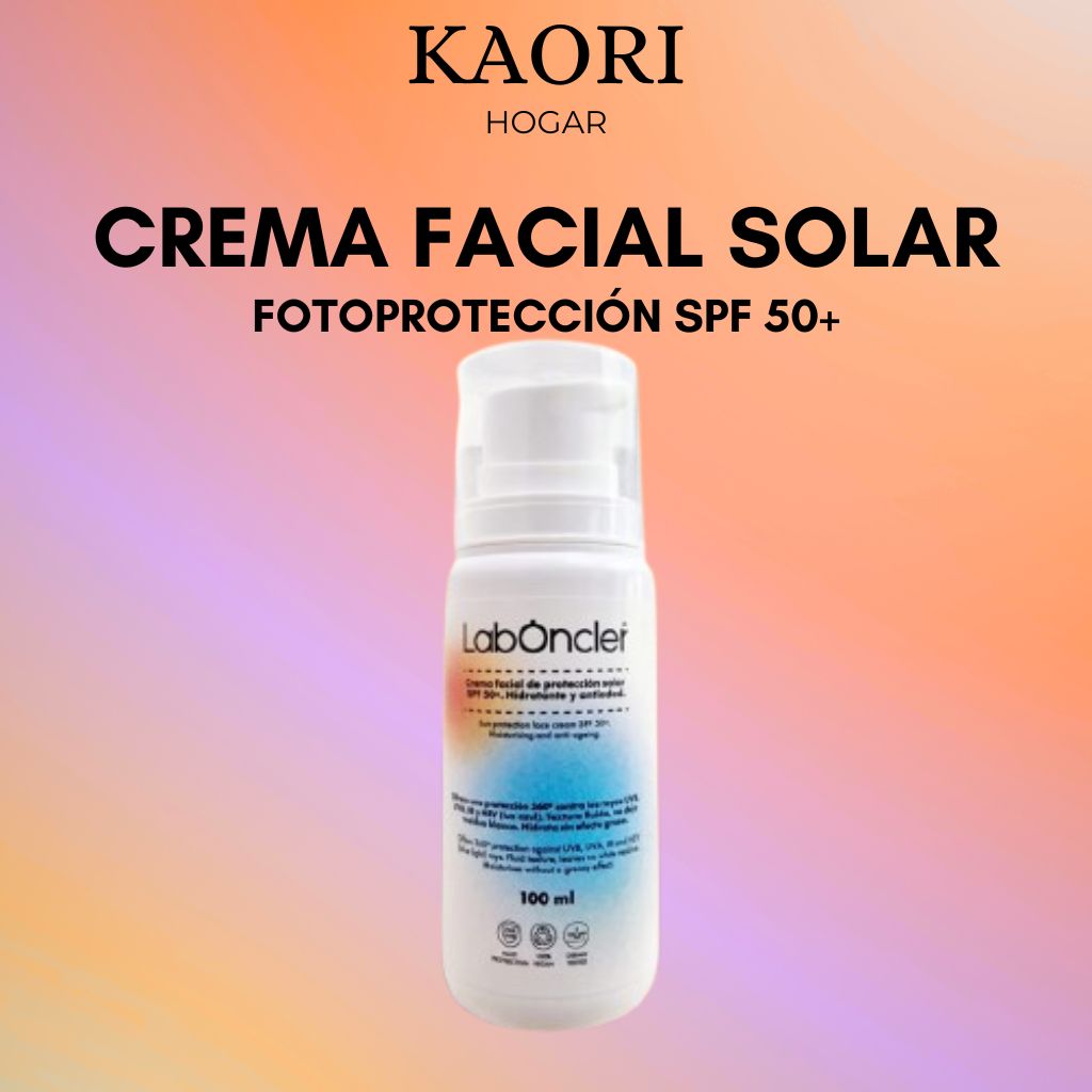 CREMA FACIAL FOTOPROTECCIÓN SPF 50+ - 100ML