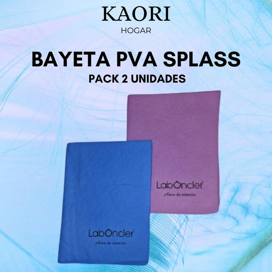 PACK 2 BAYETAS PVA SPLASS
