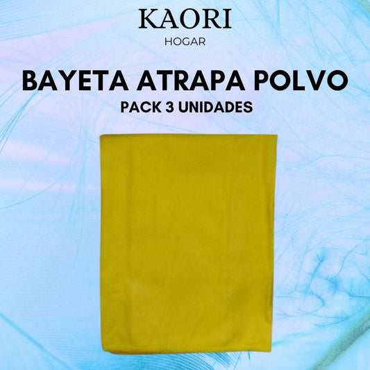 BAYETA ATRAPA POLVO - PACK 3 UNIDADES