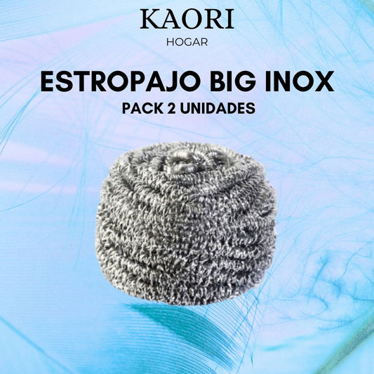 ESTROPAJO BIG INOX - 2 UNIDADES