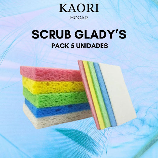 SCRUB GLADY'S - PACK 5 ESPONJAS