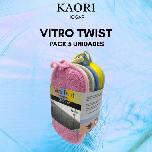VITRO TWIST - PACK DE 5 ESPONJAS