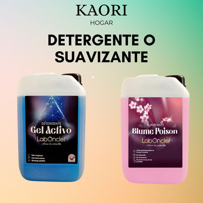 DETERGENTE GEL ACTIVO O SUAVIZANTE BLUME POISON