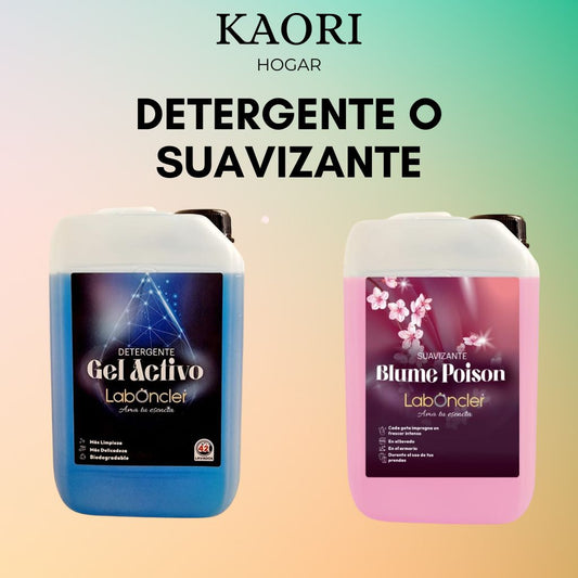 DETERGENTE GEL ACTIVO O SUAVIZANTE BLUME POISON