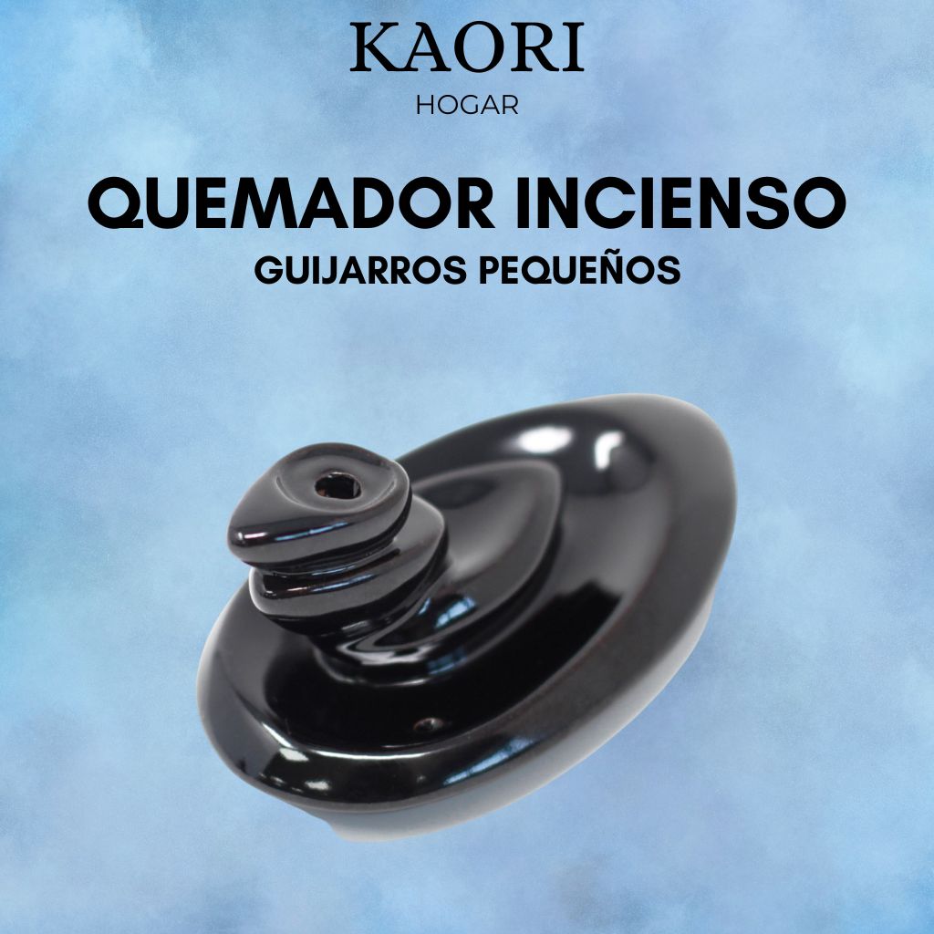 QUEMADOR DE INCIENSO DE FLUJO INVERSO - GUIJARROS PEQUEÑOS
