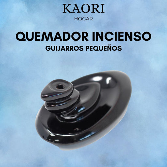 QUEMADOR DE INCIENSO DE FLUJO INVERSO - GUIJARROS PEQUEÑOS