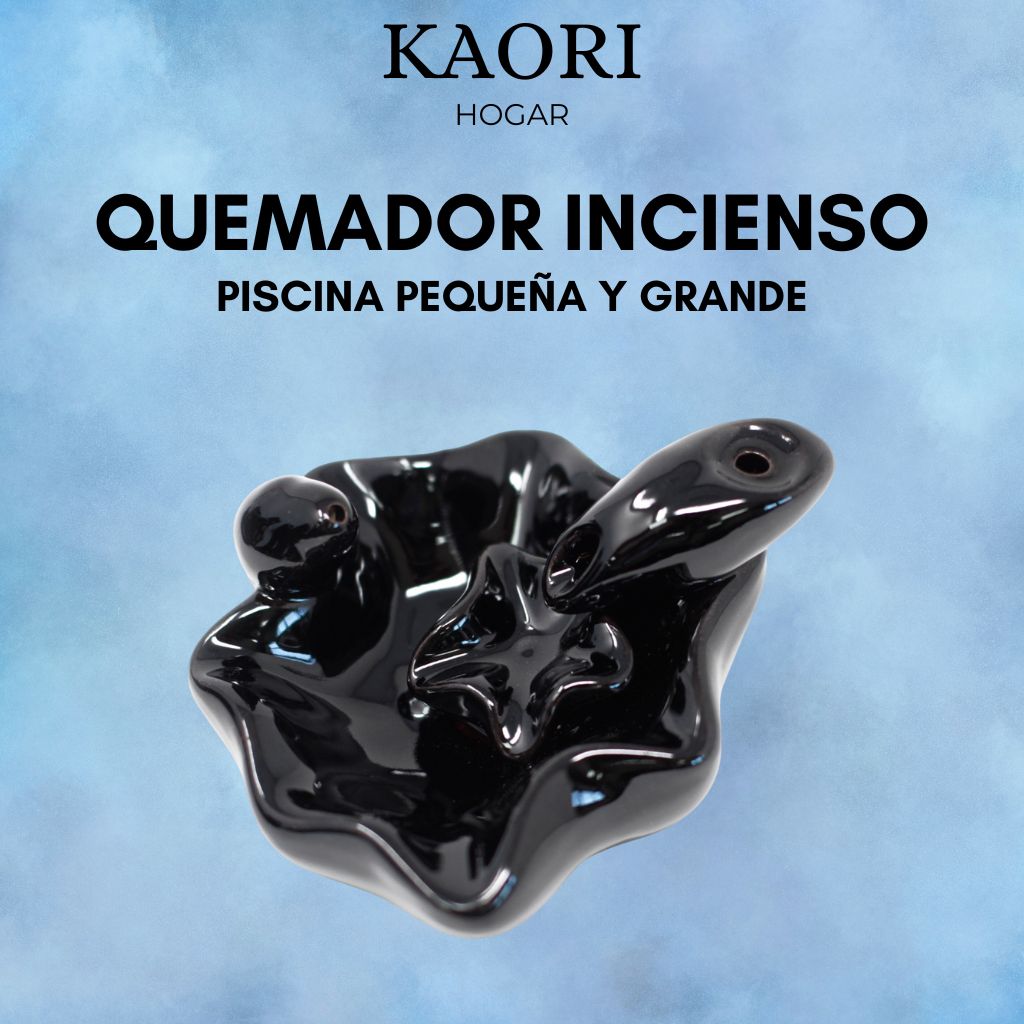 QUEMADOR DE INCIENSO DE FLUJO INVERSO - PISCINA PEQUEÑA Y GRANDE