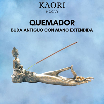 QUEMADOR - BUDA ANTIGUO CON MANO EXTENDIDA