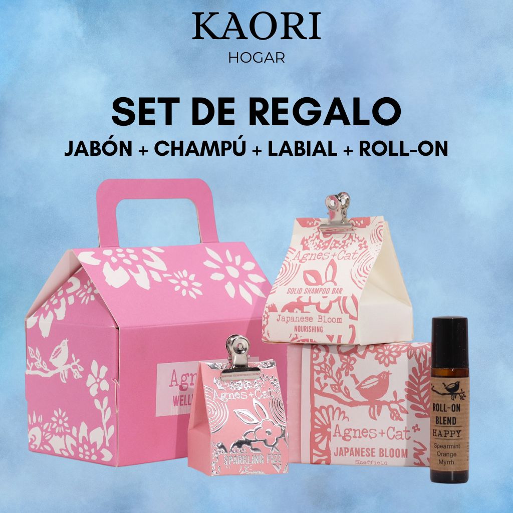 SET DE REGALO DE BIENESTAR - FLORACIÓN Y FELICIDAD