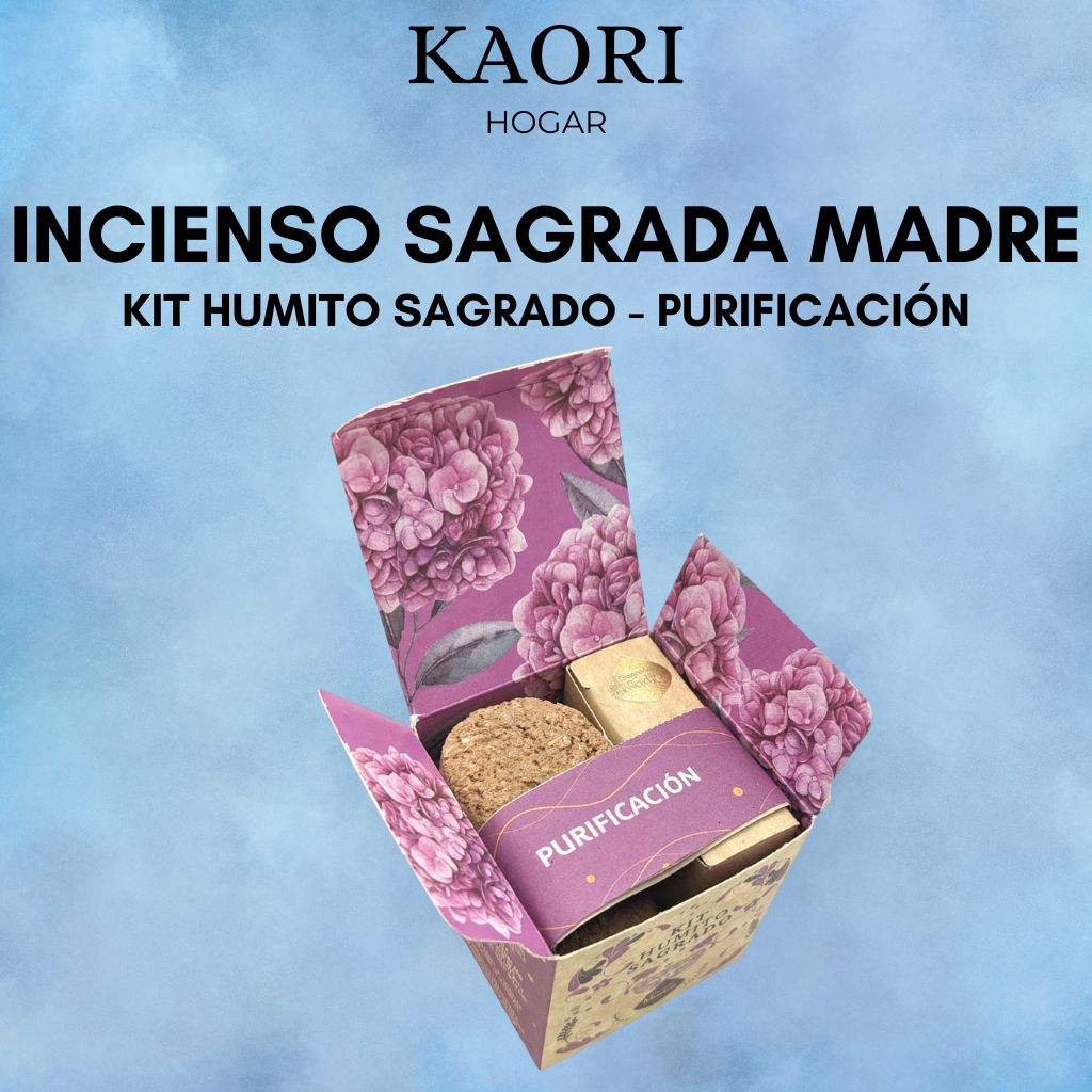 INCIENSO - SAGRADA MADRE KIT HUMITO SAGRADO - PURIFICACIÓN