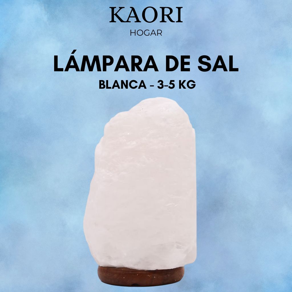 LÁMPARA DE SAL - BLANCA 3-5KG