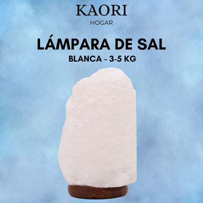 LÁMPARA DE SAL - BLANCA 3-5KG