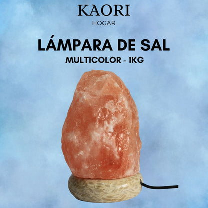 LÁMPARA DE SAL - MULTICOLOR - 1KG