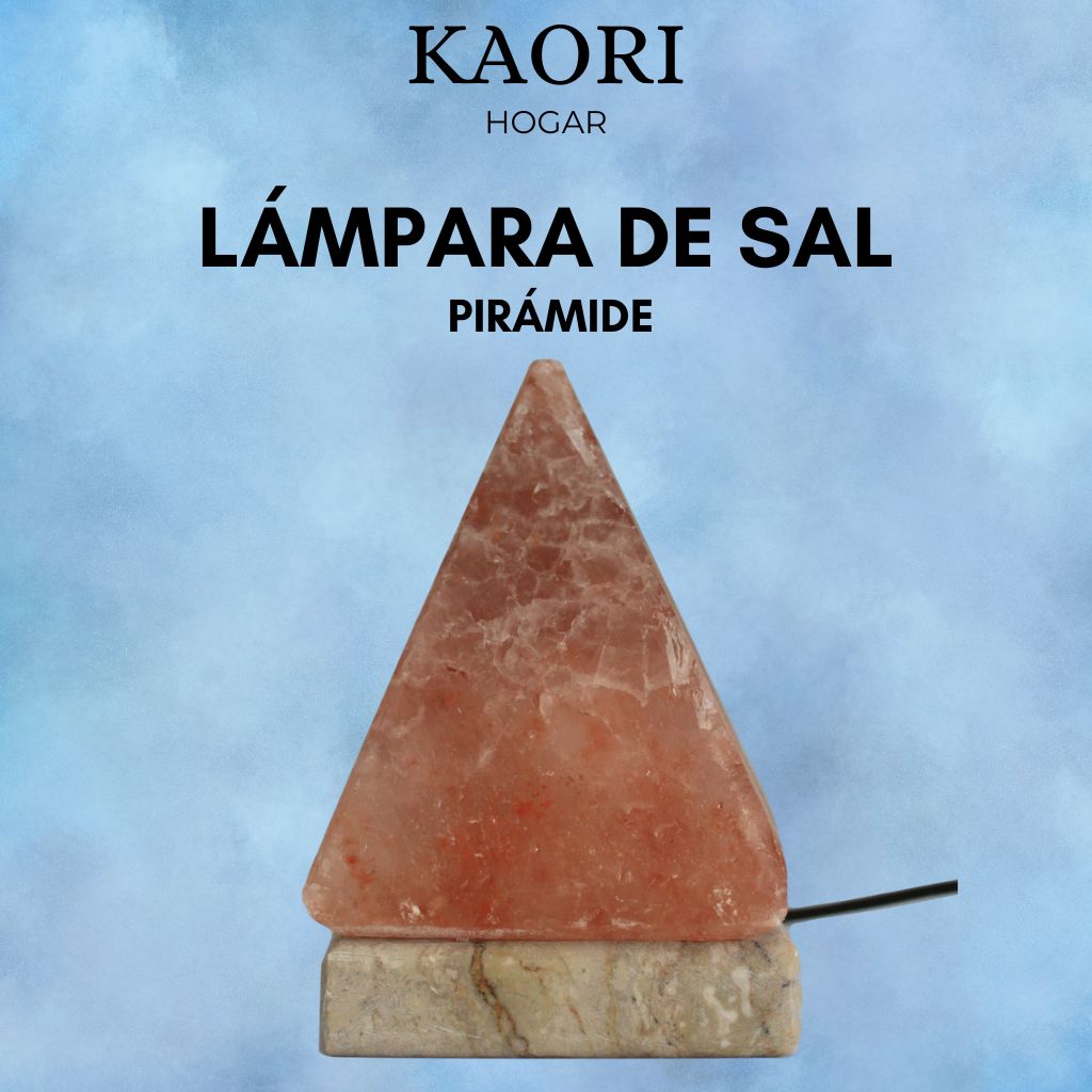 LÁMPARA DE SAL - PIRÁMIDE