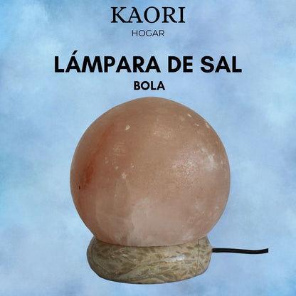 LÁMPARA DE SAL - BOLA
