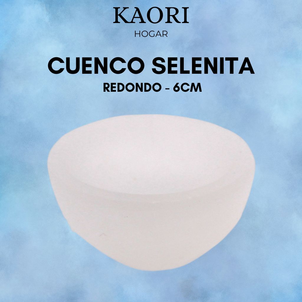 CUENCO SELENITA - REDONDO 6CM