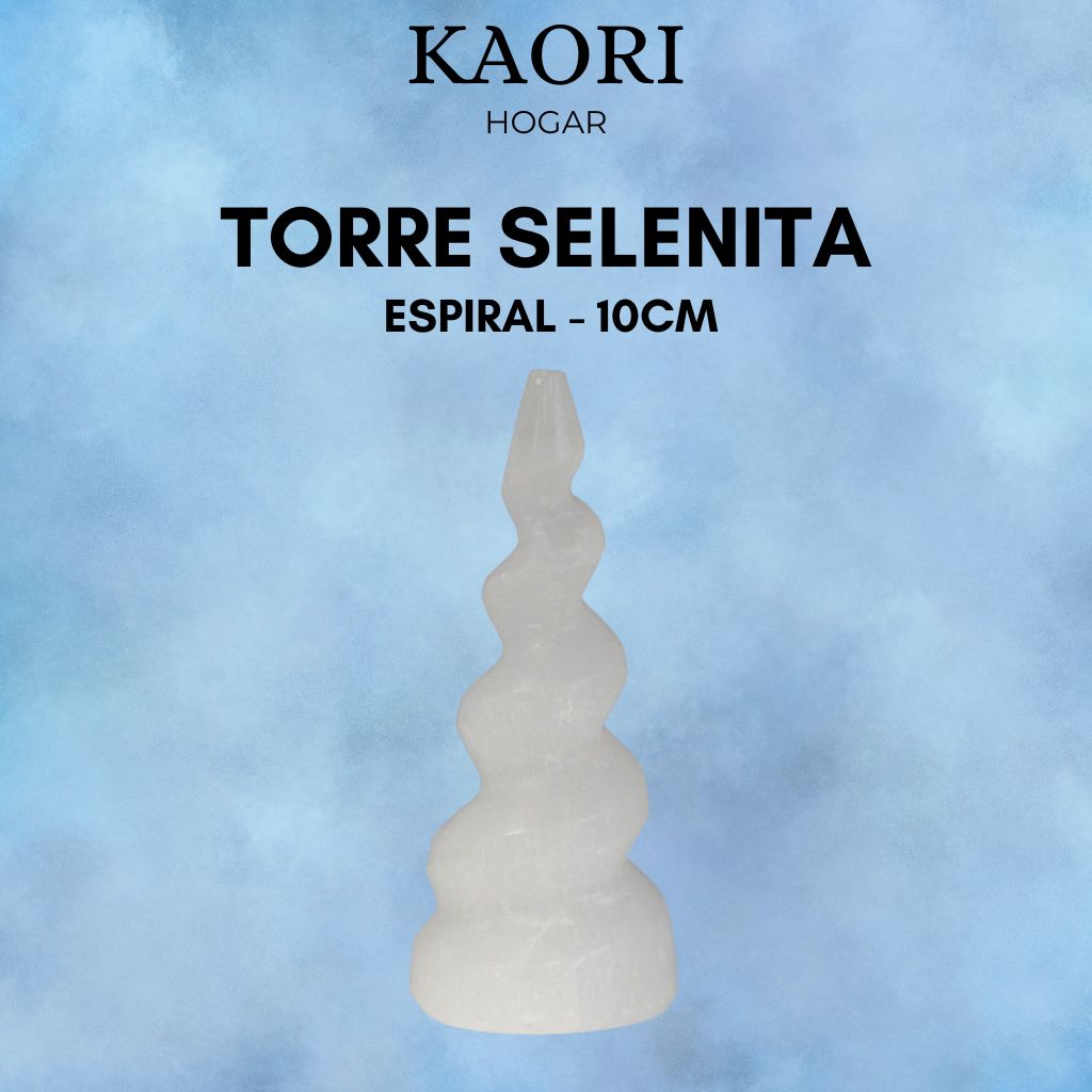 TORRE SELENITA - ESPIRAL 10CM