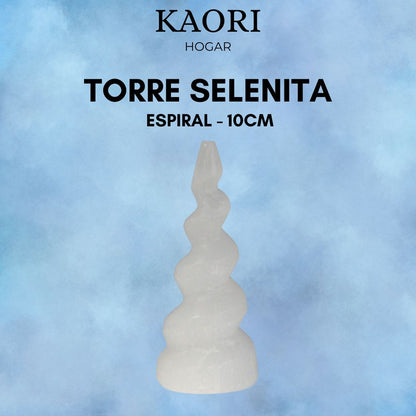 TORRE SELENITA - ESPIRAL 10CM