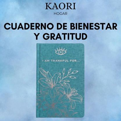 CUADERNO DE BIENESTAR Y GRATITUD - ESTOY AGRADECIDO POR - 120 PÁGINAS