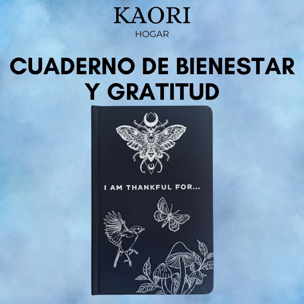 CUADERNO DE BIENESTAR Y GRATITUD - ESTOY AGRADECIDO POR - 120 PÁGINAS
