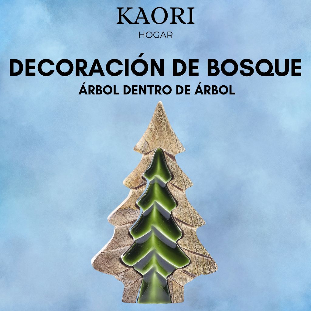 DECORACIÓN DE BOSQUE - ÁRBOL DENTRO DE ÁRBOL
