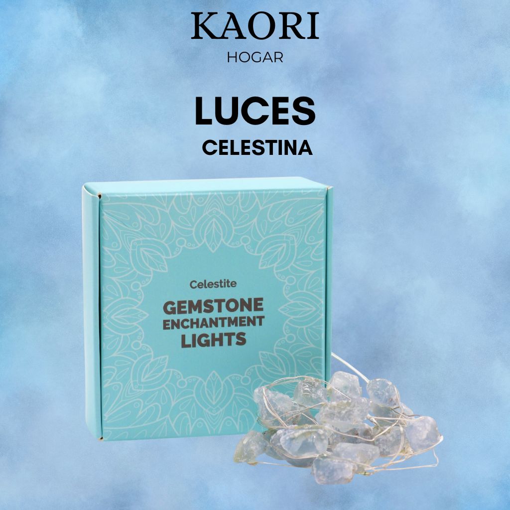 LUCES CON PIEDRAS - CELESTINA