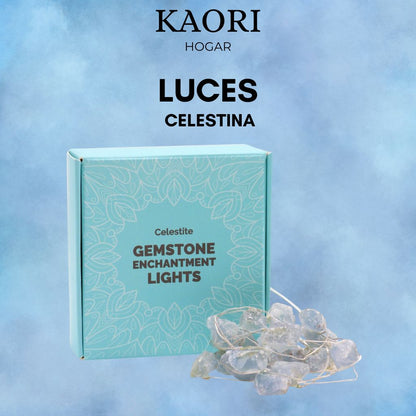 LUCES CON PIEDRAS - CELESTINA