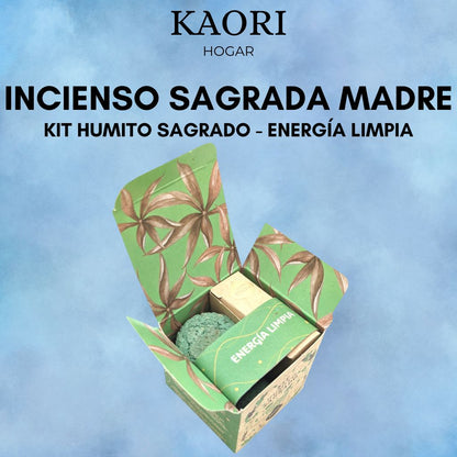 INCIENSO - SAGRADA MADRE KIT HUMITO SAGRADO - ENERGÍA LIMPIA