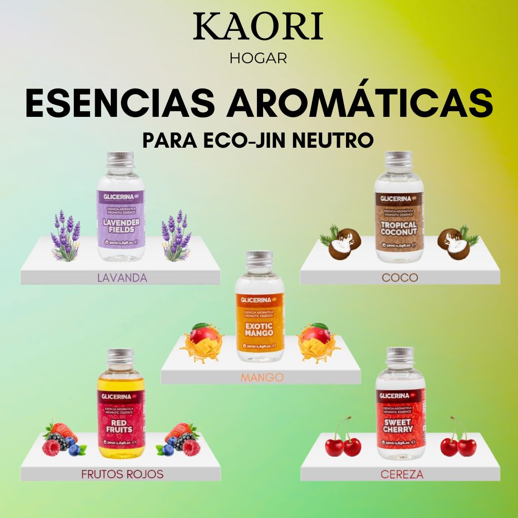 ESENCIAS AROMÁTICAS PARA ECOJIN NEUTRO