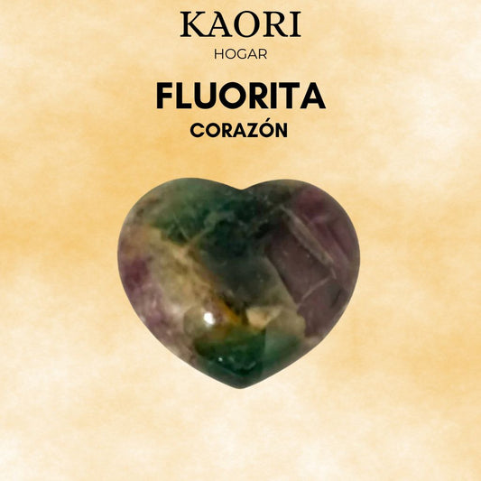 FLUORITA - CORAZÓN