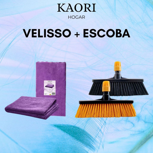 VELISSO TRAPEADOR MULTIFUNCIÓN + ESCOBA (A ELEGIR)