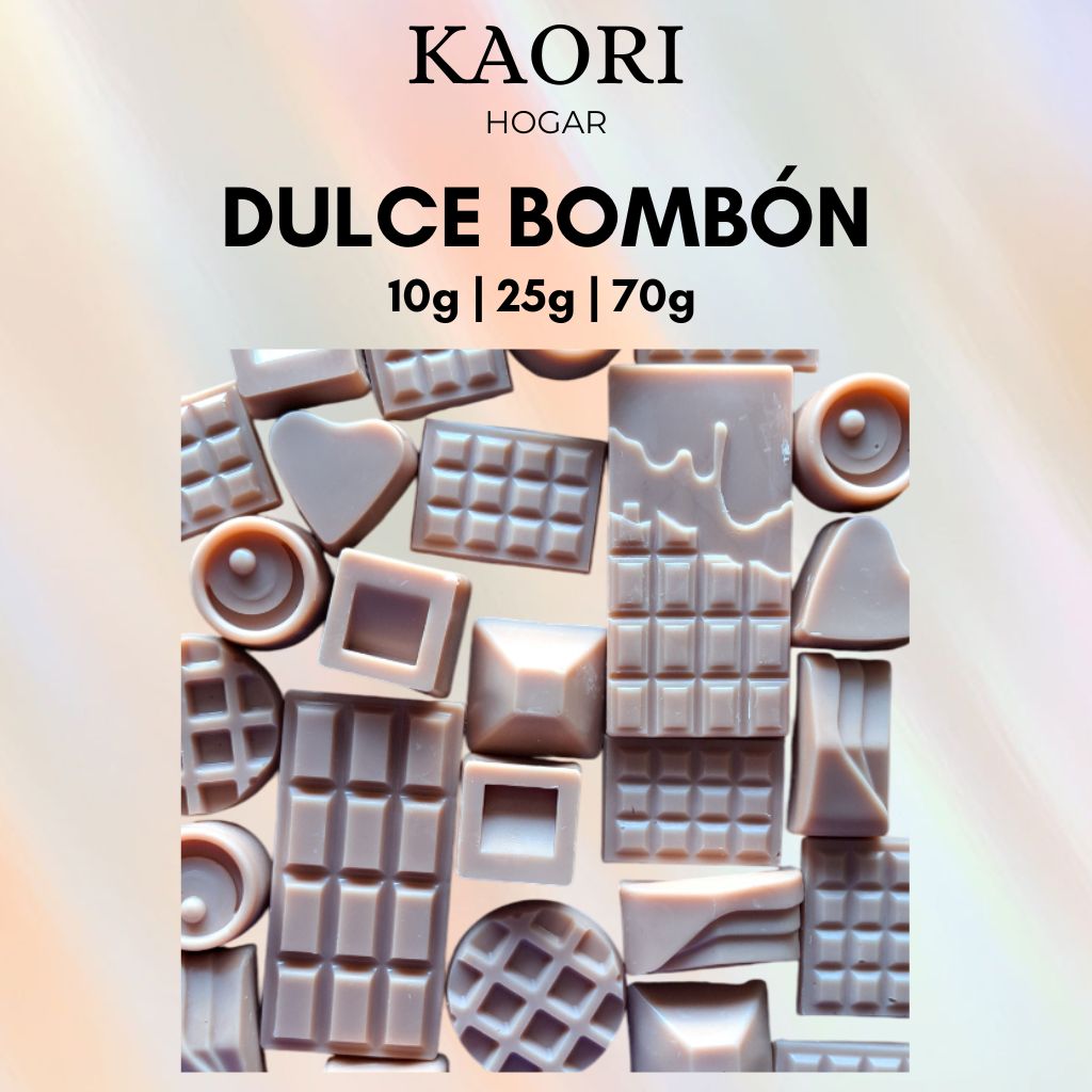 DULCE BOMBÓN - WAX MELTS DE SOJA 100% NATURAL CON ESENCIA PREMIUM