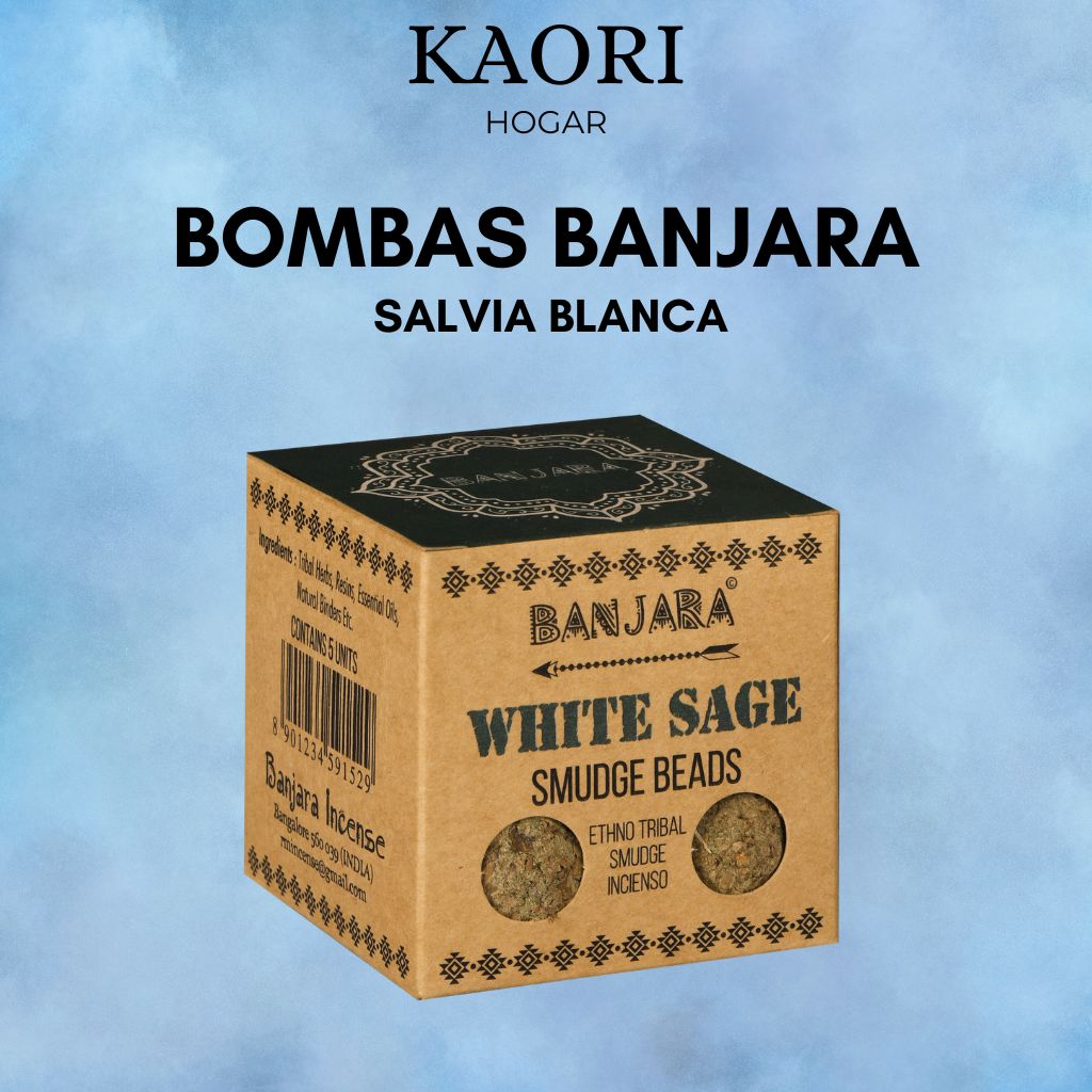 BOMBAS DE DIFUSIÓN - BANJARA - SALVIA BLANCA