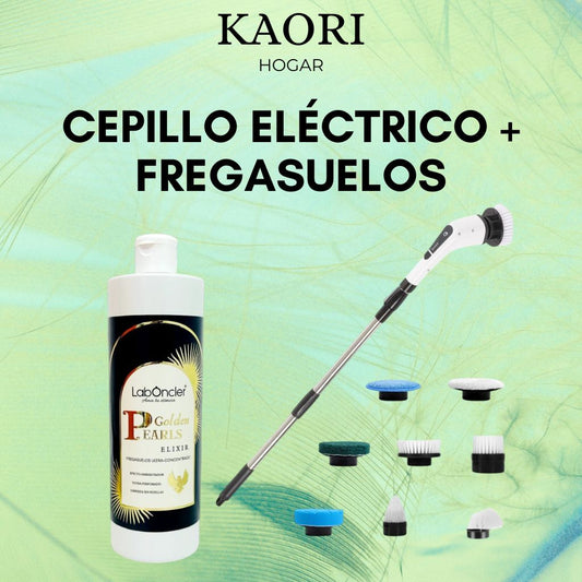 CEPILLO ELÉCTRICO + FREGASUELOS