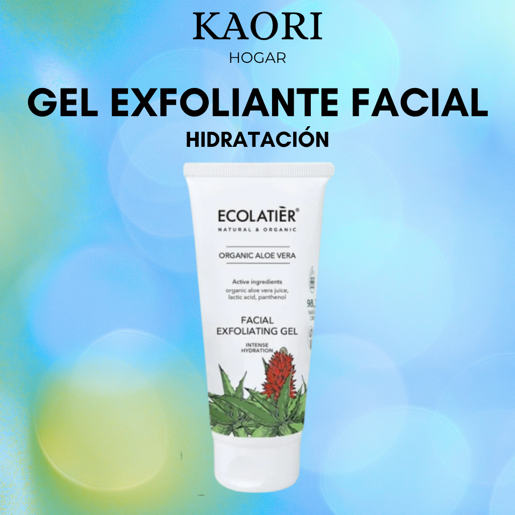 GEL EXFOLIANTE FACIAL - HIDRATACIÓN INTENSA ALOE VERA