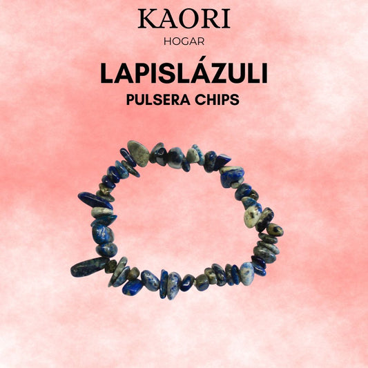 LAPISLÁZULI - PULSERA CHIPS