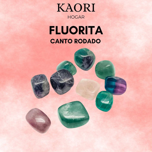 FLUORITA - CANTO RODADO