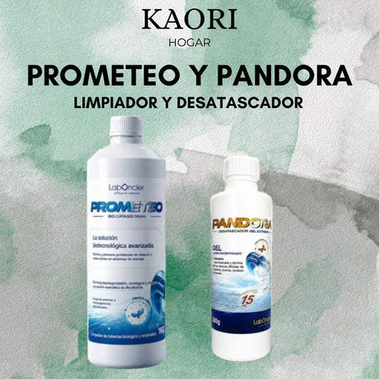 PACK PROMETEO + PANDORA - LIMPIADOR Y DESATASCADOR