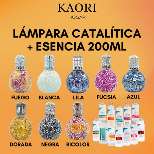 LÁMPARA CATALÍTICA 200ML + ESENCIA 200ML