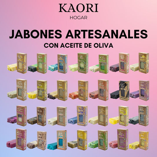 JABONES NATURALES ARTESANALES - 100GR (28 VARIEDADES)