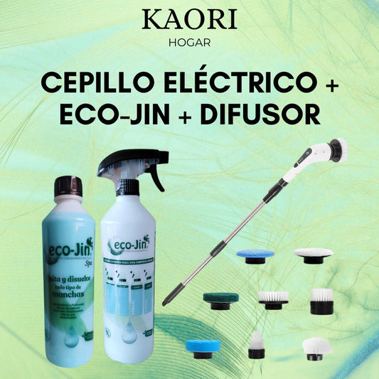 CEPILLO ELÉCTRICO + ECO-JIN + DIFUSOR