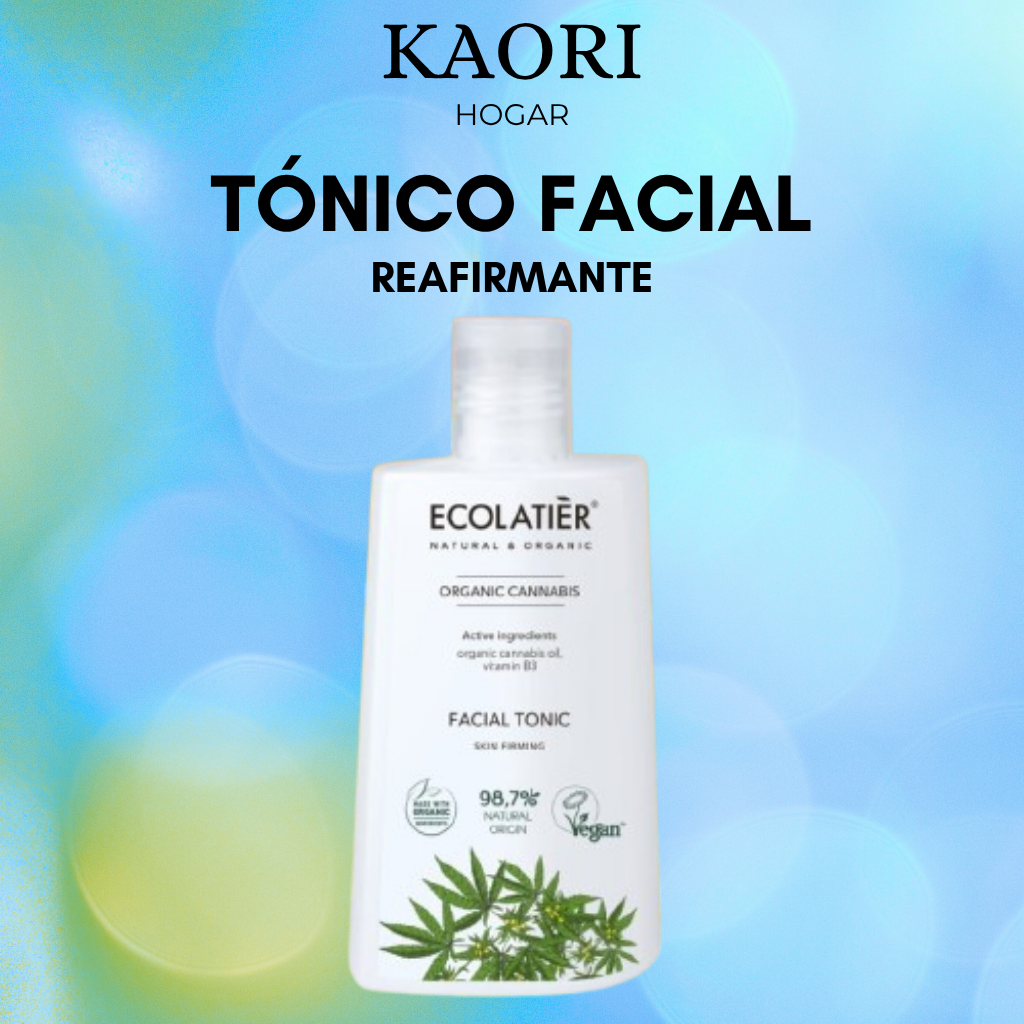TÓNICO FACIAL REAFIRMANTE CANNABIS ECOLÓGICO